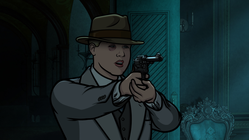 Illustration for article titled Archer finally breaks down after an evil cyborg game of cat and mouse